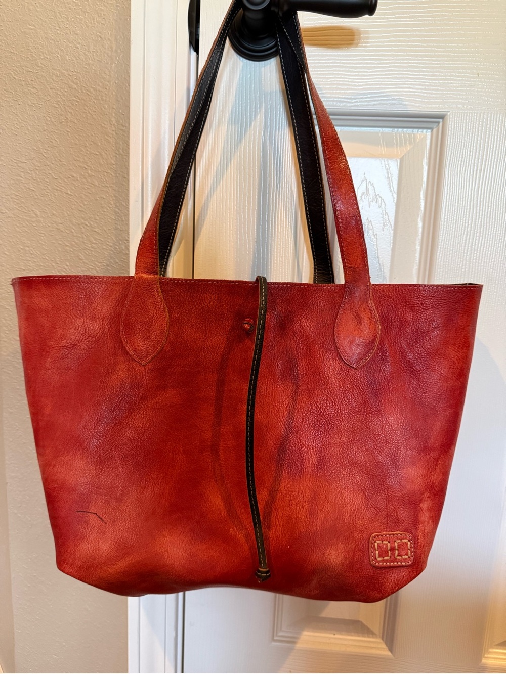 BED|STÜ Reversible Leather Tote Bag & Matching Zip Around Wallet Set - Picture 5 of 11